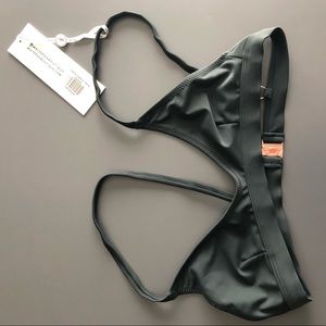 NWT White Fox Bikini Top